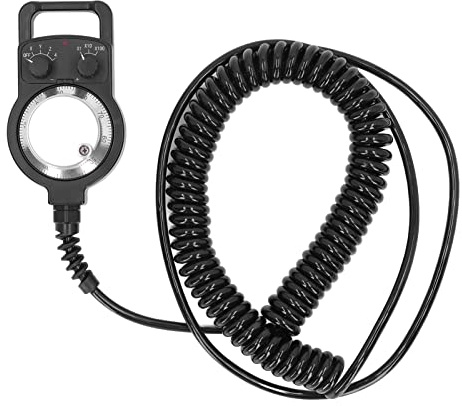 Hyuduo CNC-Handrad, ABS-Material Mini-Handimpulsgenerator 100PPR für CNC-Drehmaschine, Fräsmaschine, Gravur-Fräsmaschine