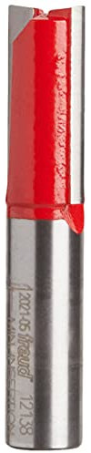 Freud 12-138 5/8 Diax1-1/4 Double Flute Straight Router Bit