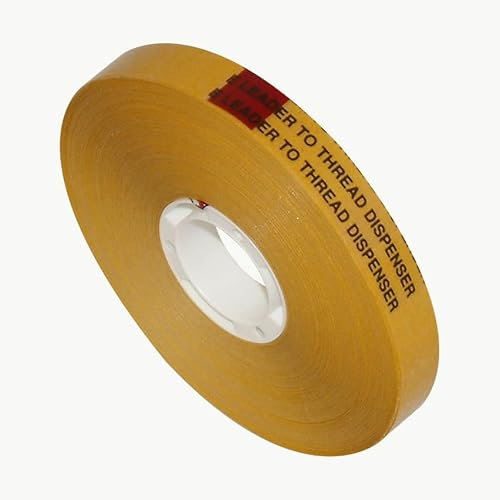 Scapa T002 ATG Klebeband: 12,7 mm x 32,9 m (transparent selbstklebend auf Gelb rutschsicher)