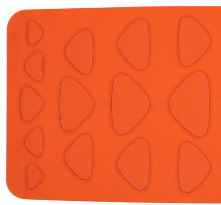 Spirella 10.15510 Duscheinlage Trix-Eco orange 55 x 55 cm