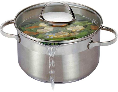 SSW 421724 Kochtopf, Edelstahl, 5 liters