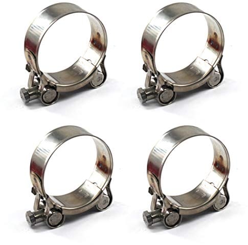 32-35mm Colliers de serrage à boulon en T Acier inoxydable 304 Collier de serrage (4 pièces)