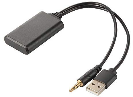 Universal Car Bluetooth Module Radio Aux Receiver Cable Adapter USB Cable