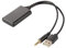 Universal Car Bluetooth Module Radio Aux Receiver Cable Adapter USB Cable