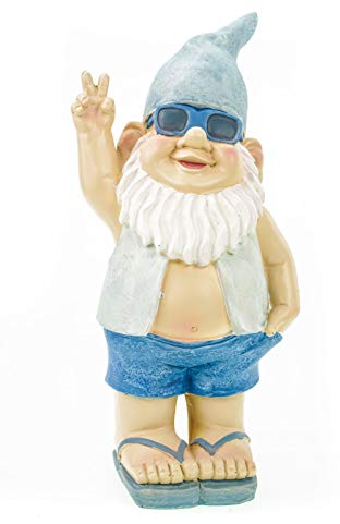 UDO Schmidt 51160 Badezwerg Victory Gartenzwerg 28cm Garten Zwerg Figur