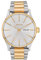 Nixon Armbanduhr Sentry Edelstahl Silver / Gold
