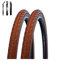 Angebot-Set / 2 x Schwalbe Delta Cruiser Plus Fahrradreifen mit Reflex in Braun 37-622 (28 x 1.40) inkl. 3 Reifenheber