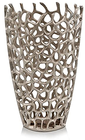 Rama Silver Twig LG Table Vase