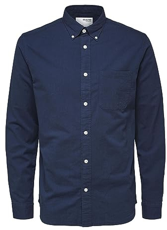 SLHREGRICK-OX Flex Shirt LS S NOOS