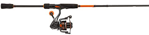 Mitchell 1531559 Traxx MX spinnruten und Rollen combo set, Schwarz/Orange, 2.74 m |7-28g