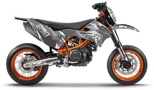 ARider Dekor für KTM 690 SMC-R 2014-2017 (Grau)