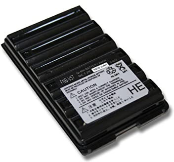 vhbw 1x Akku kompatibel mit Yaesu Vertex FT60, FT-277R, FT-60, FT-250R, FT-250E, FT-270R, FT-270E Funkgerät, Walkie Talkie (1800 mAh, 7,2 V, NiMH)