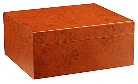 NSGJUYT Zedernholz-Zigarren-Hülle Protable Feuchtigkeitsbox Mode Zigarre-Aufbewahrungsbox-Geschenk