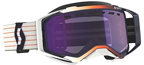 Scott Prospect Snow Cross Light Sensitive blau/weiße Brille (Black/Blue,One Size)