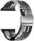 Nepfaivy Ersatzarmband Kompatibel mit Apple Watch Armband 46mm 49mm 45mm 44mm 42mm für Damen Herren, Geflochtenes Nylon Solo Loop Armband für iWatch Series 10/9/8/Ultra/SE/7/6/5/4/3/2/1, Schwarz/Grau