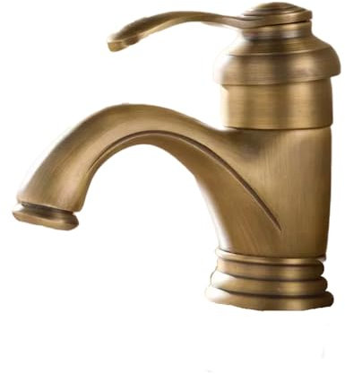 Robinet Lavabo De Salle De Bains Salle De Bains Robinet Chaud Et Froid Plein Cuivre Couleur Cuivre Lavabo Lavabo Robinet Théière Robinet Cuivre Court