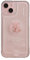 PODSI Cute 3D Bow-tie Love Heart cute Silicone Phone Case For iPhone 15 14 13 12 11 Pro Max X XR XS Max Mini 7 8 Plus SE 2020 Cellphone Cases Soft Back Cover (Color : Clear, Size : For iPhone 13)
