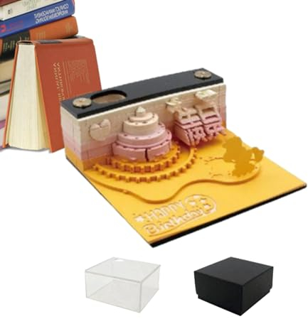 Tischkalender 2024 Notizblock | 2024 Schreibtisch Kalender Memo Pad Papier Kunst Baum | Kreativer Abreißen Kalender Für Desktop Home Dekoration Geschenk