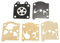 Garden Parts 1 Set Walbor WA WT K10-WAT K20-WAT Carburetor Diaphragm Gasket Overhaul Repair Kit For STIHL For HUSQVARNA For Echo Homelite Chainsaw