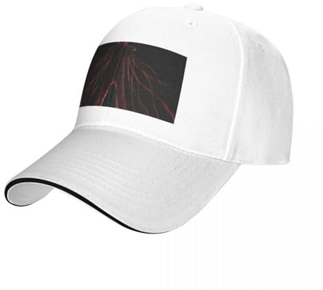 CIZIEOE Baseballmütze Basecap Vita Carnis - Monolith Baseballmütze für Herren, Luxus-Sportmütze, individuelle Mütze, Designermütze, Sonnenhüte für Damen und Herren