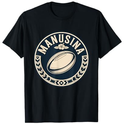 Manusina Rugby Frauen Starke Frauen Sport Fan Samoa Flagge T-Shirt
