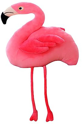 Garneck 1 Pièce Doudou Flamant Rose Peluche Animal de Flamant pour Filles Décoration de Chambre et Anniversaire