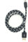 2A Câble de Charge Micro USB Nylon pour Smartphones Compatibilité Galaxy Pixel X Noir