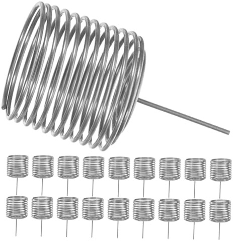 ibasenice Panier à Engrais En Acier Inoxydable Pour Bonsaï Et Orchidées Jardin Intérieur Et Extérieur Lot De 20 Grands Paniers Cylindriques Régulation Libération D'engrais Croissance Saine