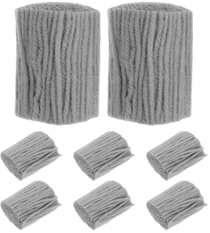 JOINPAYA Knüpfgarn Für Teppich Vorgeschnittenes Garn Zum Teppich Knüpfen 8 Rollen Häkelgarn Für Weiches Diy-Schlingengarn Für Kissen Sitzkissen Wandbehänge Handarbeit