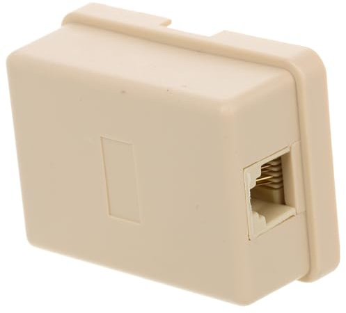 MALUGOGO 4 facher Telefonverteiler Aufputzdose für Festnetzanschlüsse mit Einfacher Installation und Breiter Kompatibilität für Büro und Zuhause