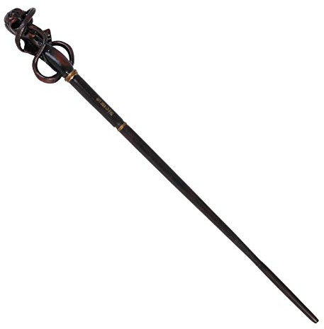 Harry Potter Death Eater Version 3 Wand Character-Edition 1:1 Scale Replica (accesorio de disfraz)