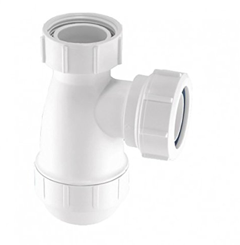 McAlpine G10 38mm Seal Bottle Trap, White