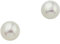 CEM Ohrstecker Perle BOS901458 weiß