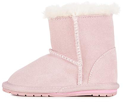 Emu B10737, Stivali Unisex-Bimbi 0-24, Rosa, L