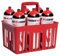 Stefanplast PORTABORRACCE Portabottiglie, Sintetico, Rosso, 1 Litro