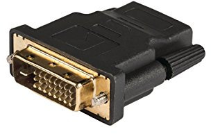 VulTech SN30134 Adattatore Video, DVI 24+1, Maschio, HDMI, Femmina, Nero