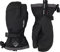 HESTRA Gauntlet CZone Junior Handschuh – wasserdicht, isolierter 3-Finger-Schneehandschuh für Winter, Skifahren, Spielen im Schnee für Kinder und Jugendliche – Schwarz/Graphit – 6