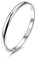 Gold Gala 925 Sterling Silber Band Ring Made in Italy (50 (15.9))