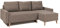 Ecksofa Oviedo, Eckcouch mit Bettkasten und Schlaffunktion, Seite Universal, Polsterecke, Elegante L-Form Couchgarnitur (Moric 03, Füße: San Remo Eiche Hell)