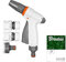 Bradas Set mit Spritzbrause Schnellkupplungen Bewässerungsset Sprühpistole Quick White LINE 4536