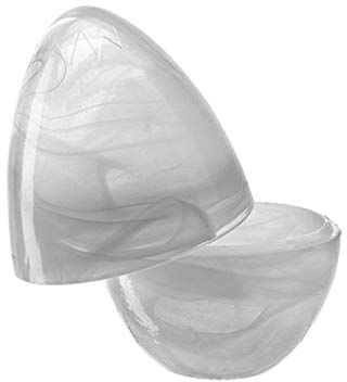 Leonardo 026776 Eidose, Dose - ALABASTRO - Glas - weiß matt - (DxH) 9,8 x 14 cm