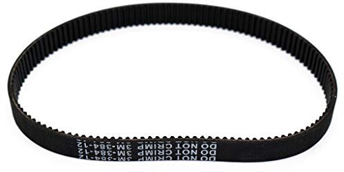 BIlinli 384 mm Gummi-Antriebsriemen 384-3M-12 für E-Scooter-Zubehör für Elektroroller