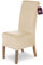 SCHEFFLER-Home Stuhlhussen 4er Set Lena Creme/elastische und langlebige Hussen für Stühle/Robustes Freischwinger Hussen Set/Stuhlhussen Stretch/Stuhl Hussen waschbar