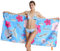 CHARS Mikrofaser Strandtuch Groß 79×155cm Schnelltrocknend Hamamtuch Kompakt Saunatuch Badetuch Sandfreie Handtuch Reisehandtuch für Strand Schwimmen