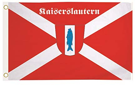 U24 Flagge Fahne Kaiserslautern Kreuz 90 x 150 cm