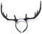HARZELN Serre-tête en corne de cerf pour femme, accessoire de fête pour Halloween, Noël, cosplay, accessoires pour cheveux