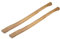 sourcing map 35 Inch Wood Long Replacement Handle Curved Replaceable Handle for Axe Hammer Oval Eye Oak Wood 2 Pack