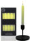 Candelo 10er Set Tafelkerzen Stabkerzen Grün 18,5cm Kerze 7,5 Std Brenndauer - Frühlings Kerzen für Kerzenständer - Leuchterkerzen für Ostern