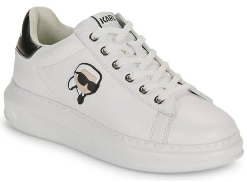 Karl Lagerfeld Kapri Femme Baskets Mode Blanc