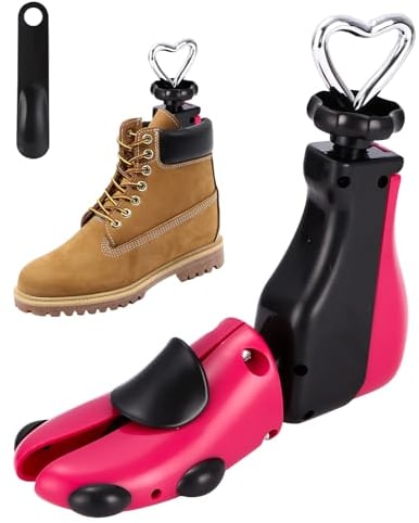 Yulado Embauchoirs à Chaussure, Embauchoirs Plastique, Embauchoirs à Chaussures Femme Homme avec Chausse-pied, Embauchoirs Bottes Agrandisseur Embochoire Chaussure (Paquet de 1, 35-41)